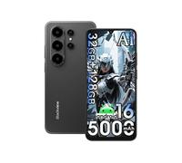Telephone Portable Blackview WAVE 10,Android 16 Smartphone Pas Cher 4G IA Débloqué,6.88"" HD+,24Go+128Go(2To Externe),32MP+13MP,Noir