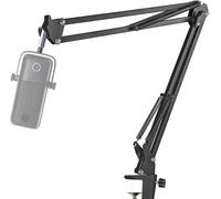 Wave 3 Support Microphone Professionnel - Wave 1 Bras Micro Réglable, Perche Micro Compatible avec Wave 3 / Wave 1 USB Micro pour Streaming, Podcasts, Gaming par