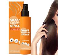 Wave Activator Spray - Lightweight 100ml Formula | Refreshing Voluminous Spray Moisturizing Leave-in Hair | Nourishing Removes Oil And Odor For Daily Styling And Curl Care