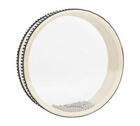 Wave Bead Drum Instrument sonore double face polyvalent pour la mer | Tambour en bois dur pour la méditation et la relaxation