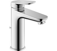 Duravit Mitigeur lavabo M FreshStart Wave WA1021001010 saillie 122mm avec tirant et vidange chromé
