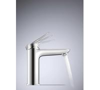 Duravit Mitigeur lavabo M FreshStart Wave WA1021002010 – chrome, saillie 122mm, sans garniture