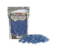 WAVE Fluo Gravel pour Aquariophilie Bleu 350 g