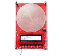 Wave Générateur d'impulsions basse fréquence 7,83 Hz avec fréquence réglable et formes d'onde de sortie multiples pour utilisation audio et relaxation (rouge)