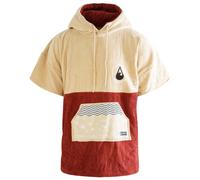 Wave Hawaii - Kid's Poncho Dunas - Poncho surf - XS - beige / bordeaux