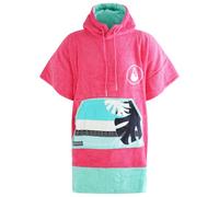 Wave Hawaii - Kid's Poncho Pink Wave - Poncho surf - XS - pink / türkis