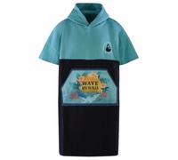 Wave Hawaii - Kid's Travel Poncho Pahoa - Poncho surf - XS - grau / blau