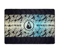 Wave Hawaii - Multifunc Outdoor Blanket D1 - Couverture - 200 x 140 cm - schwarz / bunt