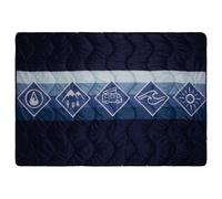Wave Hawaii - Multifunc Outdoor Blanket D2 - Couverture - 200 x 140 cm - dunkelblau