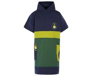 Wave Hawaii Pampatar Poncho de Bain pour Homme et Femme Taille S/M, 155-185 cm, Poncho de Surf 100% Coton pour Adulte Poncho de Voyage avec Haute Absorption d'eau Aide au déménagement de Plage