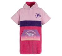 WAVE HAWAII Peignoir de plage pour enfants, poncho de surf en coton naturel, poncho de plage avec capuche - Serviette douce pour garçons et filles pour la maison, la piscine et les voyages, taille