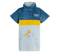 WAVE HAWAII Poncho de bain pour enfants, Poncho surf pour enfants en 100% coton, Poncho de plage avec capuche - Serviette douce pour filles à la plage, à la piscine et en voyage, Taille, X-Small
