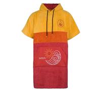 WAVE HAWAII Poncho de bain pour homme et femme | Taille L, 170-200 cm | Poncho de surf 100 % coton | Velours et éponge avec haute absorption d'eau | Aide au déménagement pour plage adultes, Paia