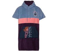 WAVE HAWAII Poncho de Bain Unisexe - Kiholo - Avec Capuche - Taille M, 160-190 cm - Tenue de Surf pour Adultes - 100% Coton - Serviette Velours & Éponge à Haute Absorption
