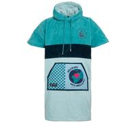 WAVE HAWAII Poncho de surf zippé Coton écologique pour les tailles de 155 à 185 cm pour la natation, la plage, le surf, poncho de douche, poncho de surf pour homme, femme, adulte