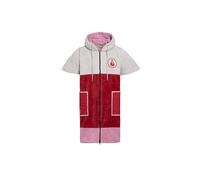 WAVE HAWAII Poncho de surf zippé, pour tailles de 155 à 185 cm, en 100% coton écologique, aide au vestiaire pour natation, plage, surf, poncho de douche, poncho de surf, poncho pour femme, homme