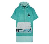 WAVE HAWAII - Poncho Liz - Poncho de bain adulte unisexe homme et femme pour tailles de 145 à 175 cm Poncho de surf Peignoir de plage Poncho de plage 60% viscose de bambou et 40% coton Taille S