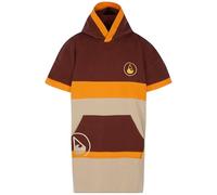 WAVE HAWAII Poncho Surf Travel donna & uomo S-M, 155-185 cm | 100% cotone, poncho da mare assorbente per cambiarsi, spiaggia, surf, sauna & sport acquatici