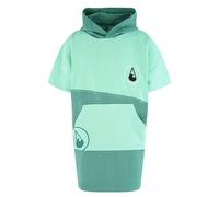 WAVE HAWAII Poncho Surf Travel donna & uomo S-M, 155-185 cm | 100% cotone, poncho da mare assorbente per cambiarsi, spiaggia, surf, sauna & sport acquatici