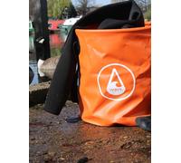 Wave Hawaii Seau pliable étanche - Orange - 35x30cm - 30L - Multifonctionnel