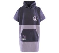 Wave Hawaii - Travel Poncho El Yaque - Poncho surf - S/M - grau / schwarz