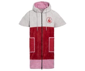 Wave Hawaii - Zip Poncho Phuket - Poncho surf - M - flieder / rosa / weinrot