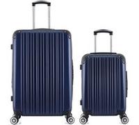 wave paris - lot de 2 - valises grand format et cabine denali - marine marine G