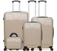 wave paris - set de 4 abs selenga-c 4 roues - beige beige G