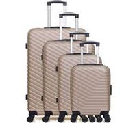 wave paris - set de 4 lena-m - beige beige G