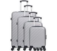 wave paris - set de 4 lena-m - gris gris G