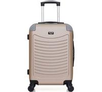 wave paris - valise cabine congo 55 cm 4 roues - beige beige G