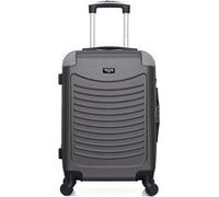 wave paris - valise cabine congo 55 cm 4 roues - gris fonce gris fonce G