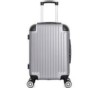 wave paris - valise cabine tage 55 cm 4 roues - gris gris G