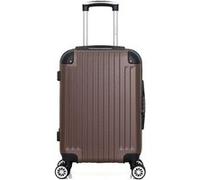 wave paris - valise cabine tage 55 cm 4 roues - marron marron G