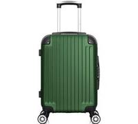 wave paris - valise cabine tage 55 cm 4 roues - vert fonce vert fonce G