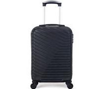 WAVE PARIS - Valise Cabine ABS LENA-E 4 Roues 50 cm Noir