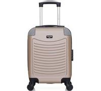 wave paris - valise cabine xxs congo 46 cm 4 roues - beige beige G