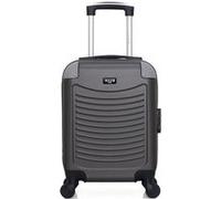 wave paris - valise cabine xxs congo 46 cm 4 roues - gris fonce gris fonce G