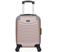 wave paris - valise cabine xxs congo 46 cm 4 roues - rose dore rose dore G