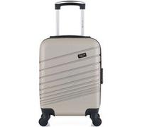 wave paris - valise cabine xxs tigre 46 cm 4 roues - beige beige G
