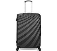 wave paris - valise grand format danube 75 cm 4 roues - noir noir G