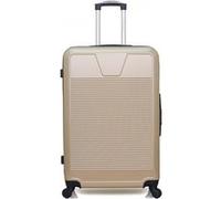 wave paris - valise grand format selenga 75 cm 4 roues - beige beige G