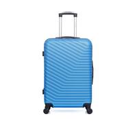 wave paris- valise weekend abs lena 65 cm - bleu bleu