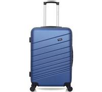 wave paris - valise weekend abs tigre 4 roues 65 cm - marine marine G