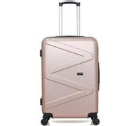 wave paris - valise weekend amazone 65 cm 4 roues - rose dore rose dore G