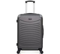 wave paris - valise weekend congo 65 cm 4 roues - gris fonce gris fonce G