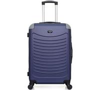 Valise Weekend CONGO 4 Roues - bleu - WAVE PARIS 65x41x26cm