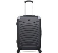 wave paris - valise weekend abs congo 4 roues 65 cm - noir noir