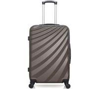 wave paris - valise weekend danube 65 cm 4 roues - marron cendre marron cendre G