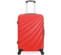 wave paris - valise weekend danube 65 cm 4 roues - rouge rouge